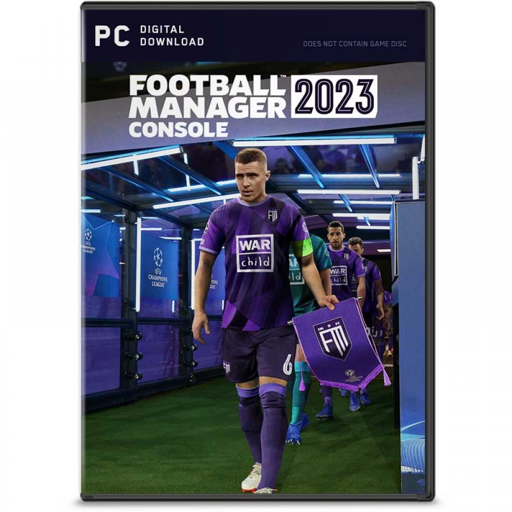 Jogo PC Football Manager 2023 (Código de Descarga na Caixa)