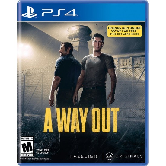 A Way Out  PREMIUM | PS4 - Jogo Digital