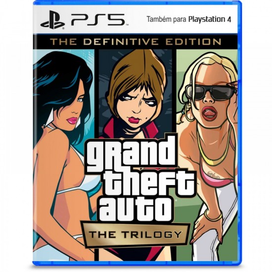 Grand Theft Auto: The Trilogy — The Definitive Edition PREMIUM | PS4 & PS5 - Jogo Digital