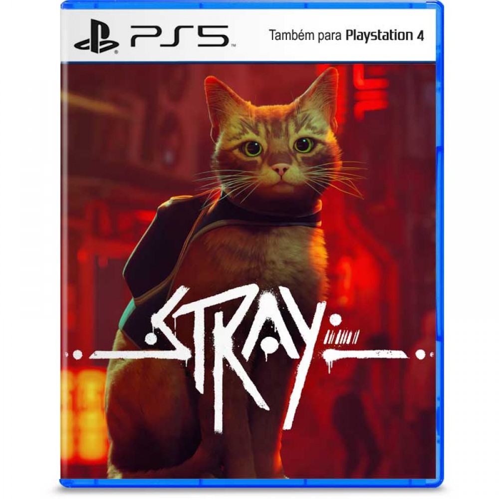 Stray Jogo Do Gato Ps4 Mídia Física Novo Lacrado Playstation 4 em Promoção  na Americanas