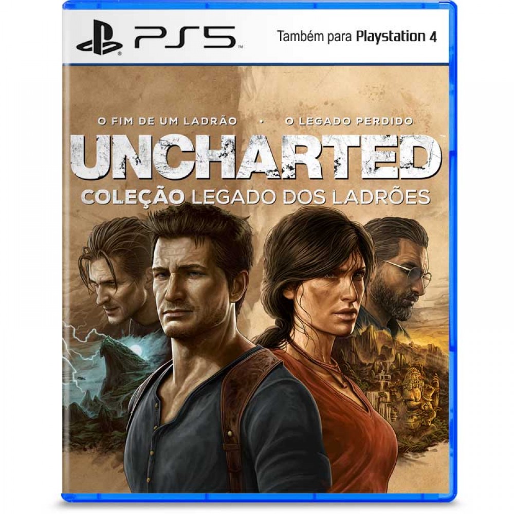 Uncharted: Coleção Legados dos Ladrões ganha data de