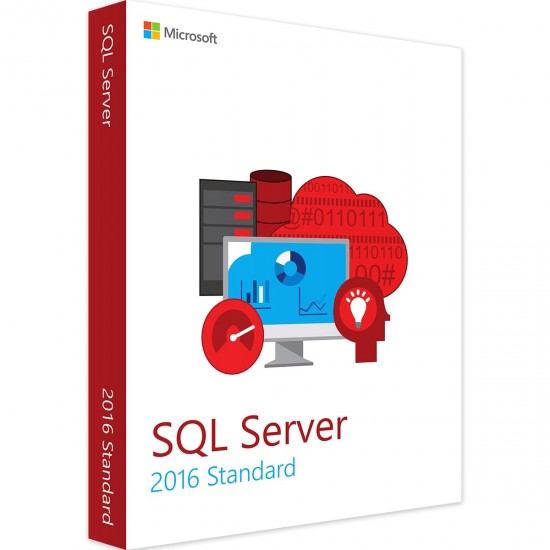 Microsoft SQL Server Standard 2016 - Jogo Digital
