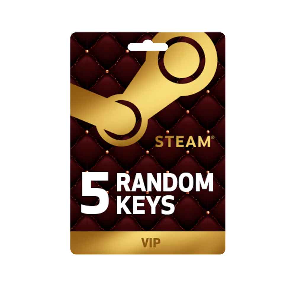 5x Keys de jogos Steam Aleatorias Ouro – VLZ STORE