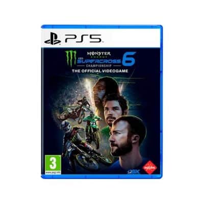 MONSTER ENERGY SUPERCROSS - THE OFFICIAL VIDEOGAME 6 PS5 - Jogo em CD