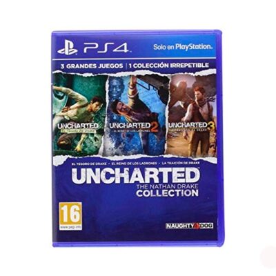 Uncharted Collection PS HITS- PS4 - Jogo em CD