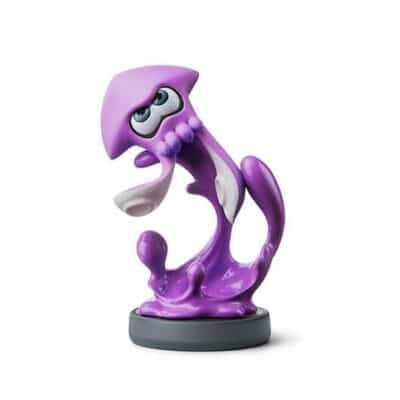 Figura Nintendo Amiibo Splatoon Calamar Roxo